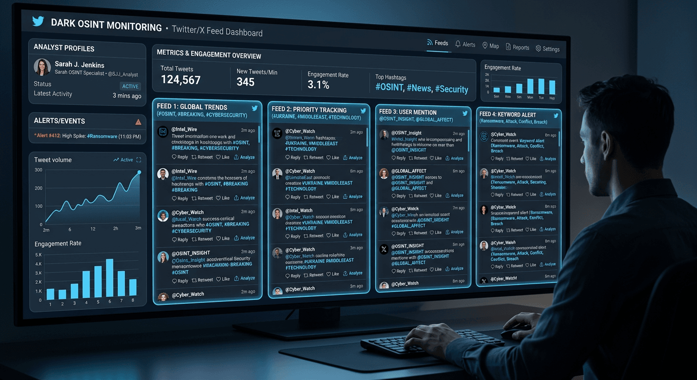 X/Twitter OSINT feed